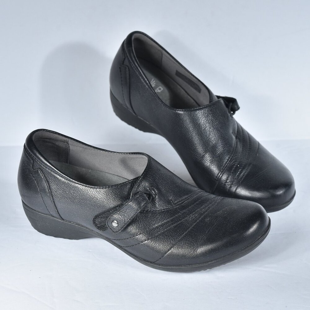 Dansko Franny Black Slip on Loafer size 36